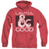 DUNGEONS AND DRAGONS/LAWFUL GOOD - ADULT HEATHER HOODIE - RED