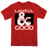 DUNGEONS AND DRAGONS/LAWFUL GOOD - S/S ADULT 18/1 - RED