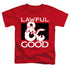DUNGEONS AND DRAGONS/LAWFUL GOOD - S/S TODDLER TEE - RED
