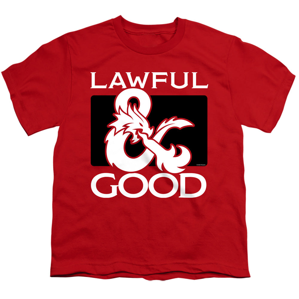 DUNGEONS AND DRAGONS/LAWFUL GOOD - S/S YOUTH 18/1 - RED