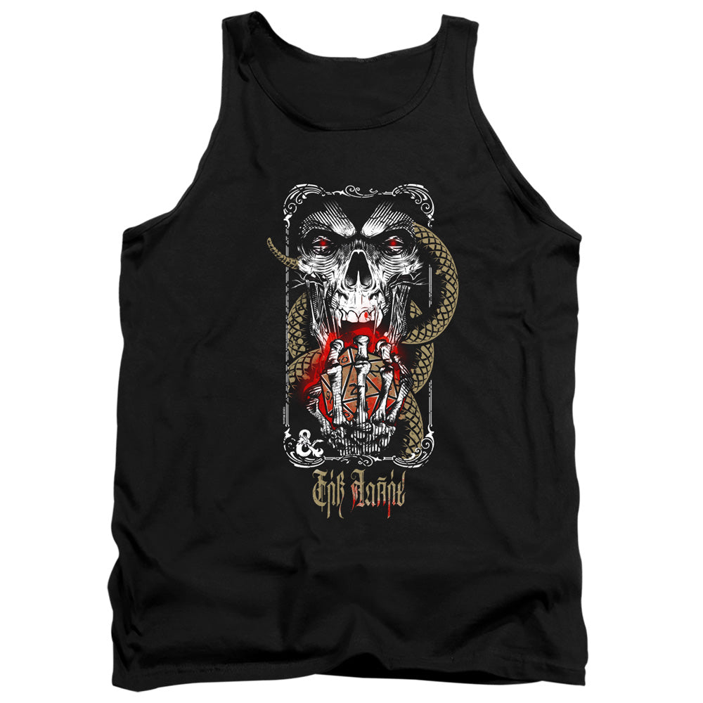 DUNGEONS AND DRAGONS/LICH FOR CHAOS - ADULT TANK - BLACK