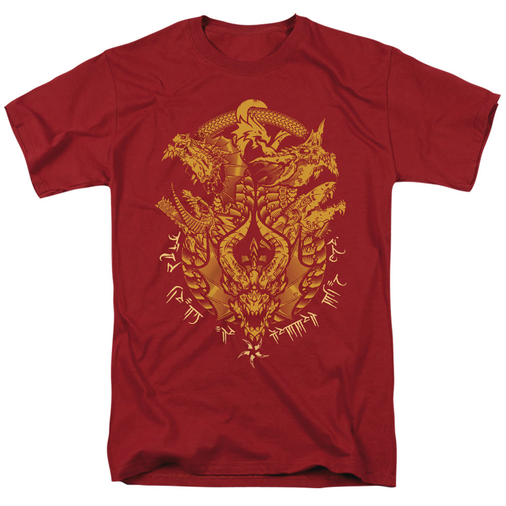 DUNGEONS AND DRAGONS/TRYANNY OF DRAGONS - S/S ADULT 18/1 - CARDINAL