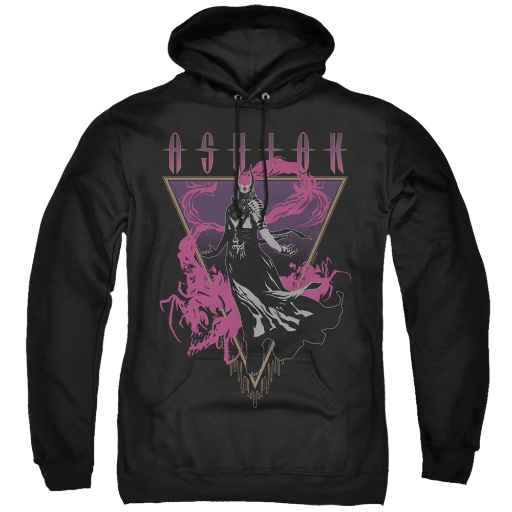 MAGIC THE GATHERING/ASHIOK - ADULT PULLOVER HOODIE - BLACK