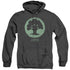 MAGIC THE GATHERING/GREEN SYMBOL - ADULT HEATHER HOODIE - BLACK