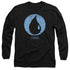 MAGIC THE GATHERING/BLUE SYMBOL - L/S ADULT 18/1 - BLACK