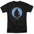 MAGIC THE GATHERING/BLUE SYMBOL - S/S ADULT 18/1 - BLACK