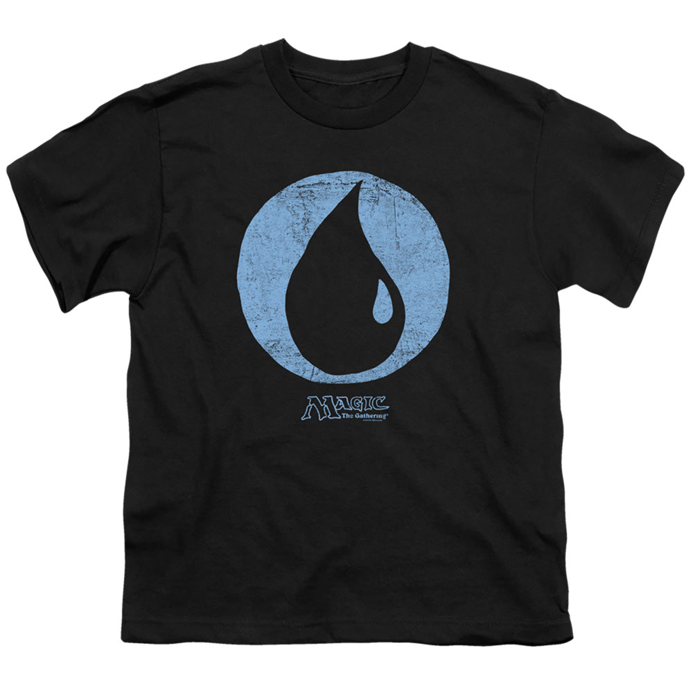 MAGIC THE GATHERING/BLUE SYMBOL - S/S YOUTH 18/1 - BLACK