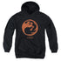 MAGIC THE GATHERING/RED SYMBOL - YOUTH PULLOVER HOODIE - BLACK