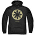 MAGIC THE GATHERING/WHITE SYMBOL - ADULT PULLOVER HOODIE - BLACK