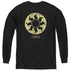 MAGIC THE GATHERING/WHITE SYMBOL - YOUTH LONG SLEEVE TEE - BLACK