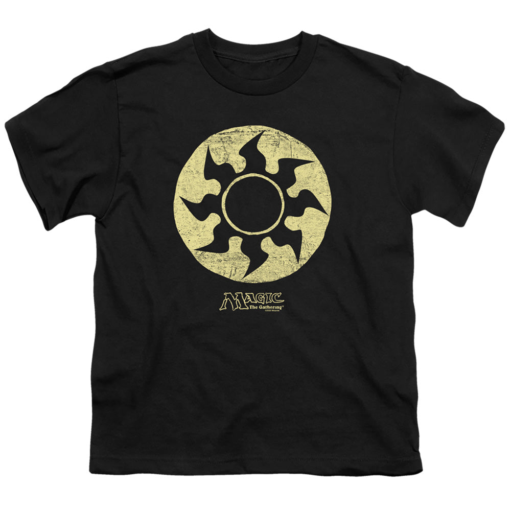 MAGIC THE GATHERING/WHITE SYMBOL - S/S YOUTH 18/1 - BLACK