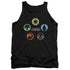 MAGIC THE GATHERING/5 COLORS - ADULT TANK - BLACK