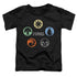 MAGIC THE GATHERING/5 COLORS - S/S TODDLER TEE - BLACK