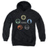 MAGIC THE GATHERING/5 COLORS - YOUTH PULLOVER HOODIE - BLACK
