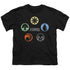 MAGIC THE GATHERING/5 COLORS - S/S YOUTH 18/1 - BLACK