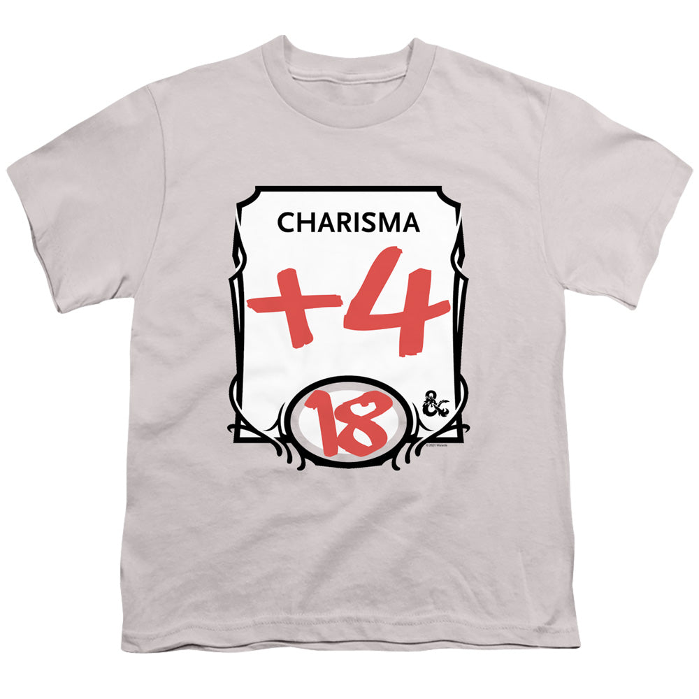 DUNGEONS AND DRAGONS/CHARISMA - S/S YOUTH 18/1 - SILVER