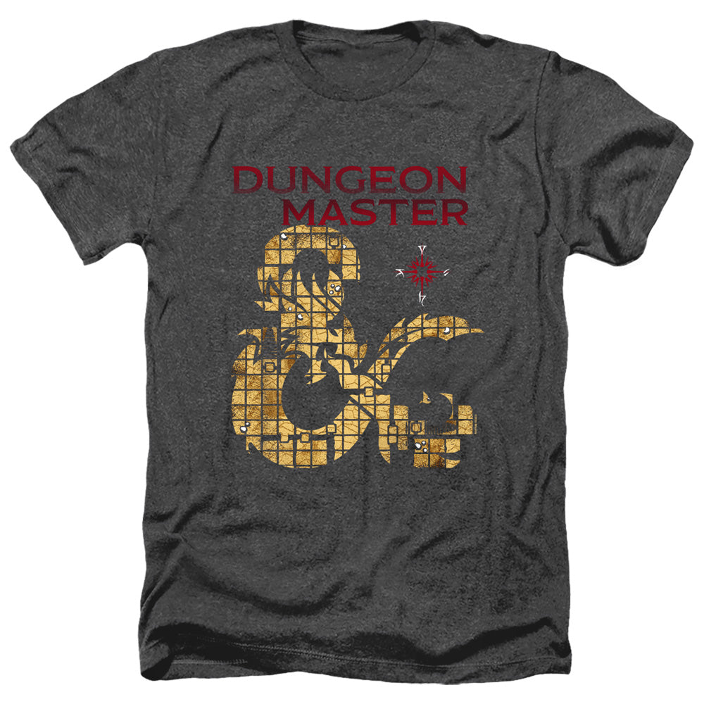 DUNGEONS AND DRAGONS/DUNGEON MASTER - ADULT HEATHER - BLACK