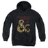 DUNGEONS AND DRAGONS/DUNGEON MASTER - YOUTH PULLOVER HOODIE - BLACK