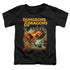 DUNGEONS AND DRAGONS/BEHOLDER STRIKE - S/S TODDLER TEE - BLACK