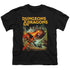 DUNGEONS AND DRAGONS/BEHOLDER STRIKE - S/S YOUTH 18/1 - BLACK