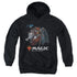 MAGIC THE GATHERING/PLANESWALKERS - YOUTH PULLOVER HOODIE - BLACK