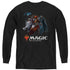 MAGIC THE GATHERING/PLANESWALKERS - YOUTH LONG SLEEVE TEE - BLACK