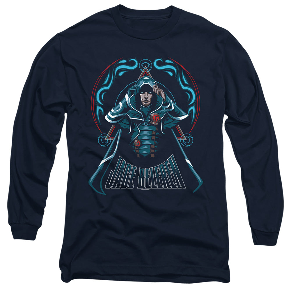 MAGIC THE GATHERING/JACE - L/S ADULT 18/1 - NAVY