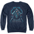 MAGIC THE GATHERING/JACE - ADULT CREWNECK SWEATSHIRT - NAVY
