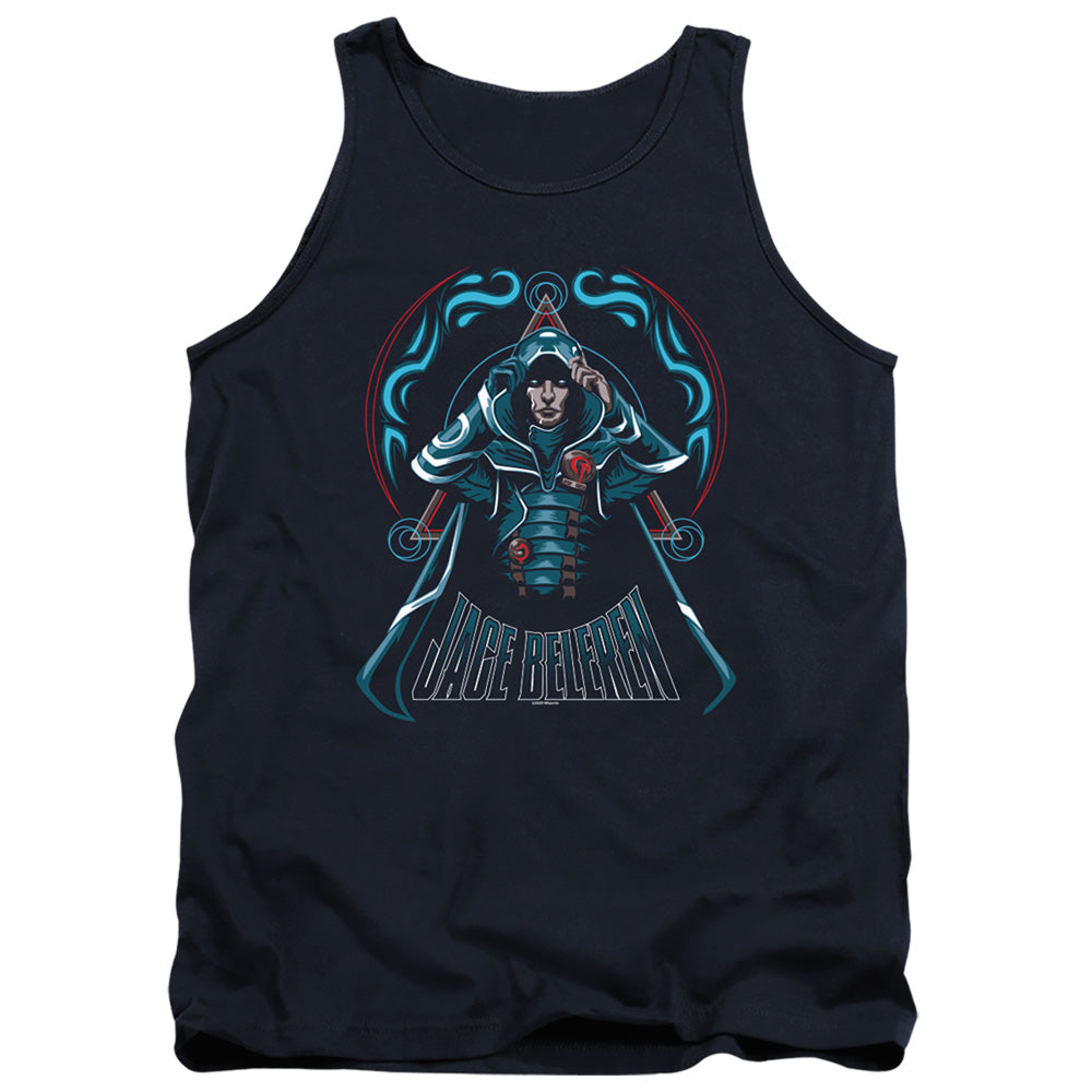 MAGIC THE GATHERING/JACE - ADULT TANK - NAVY