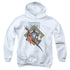 MAGIC THE GATHERING/TEFERI - YOUTH PULLOVER HOODIE - WHITE