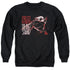 DUNGEONS AND DRAGONS/EVIL FALLS - ADULT CREWNECK SWEATSHIRT - BLACK