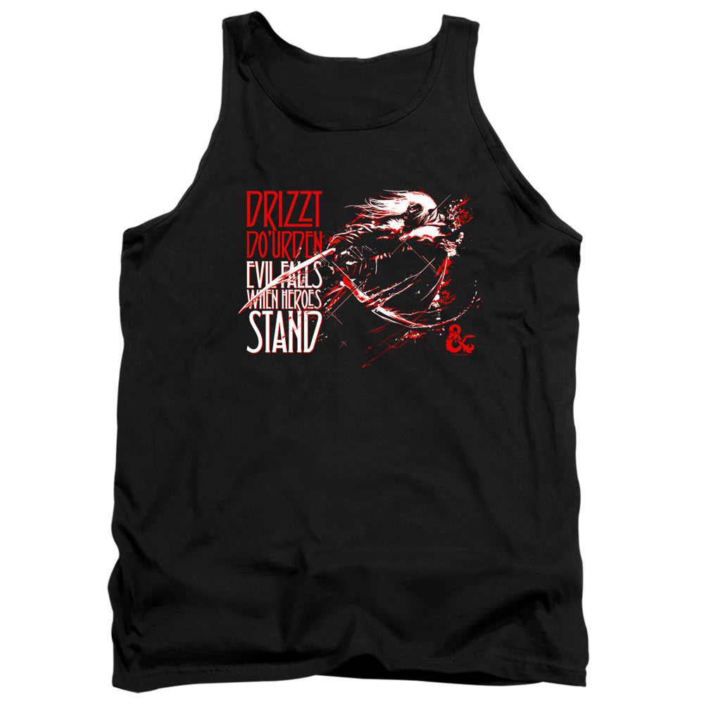 DUNGEONS AND DRAGONS/EVIL FALLS - ADULT TANK - BLACK