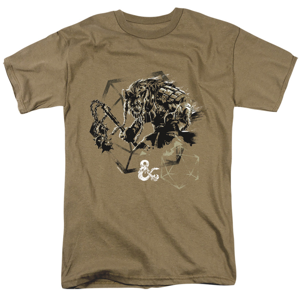 DUNGEONS AND DRAGONS/IM ON A GNOLL - S/S ADULT 18/1 - SAFARI GREEN