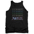 MAGIC THE GATHERING/RETRO LOGO REPEAT - ADULT TANK - BLACK