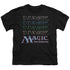 MAGIC THE GATHERING/RETRO LOGO REPEAT - S/S YOUTH 18/1 - BLACK