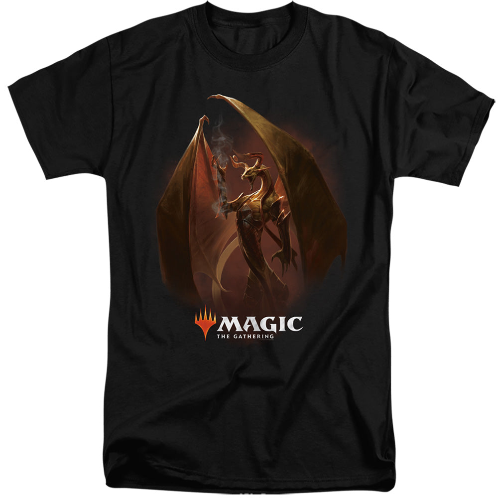 MAGIC THE GATHERING/NICOL BOLAS - S/S ADULT TALL 18/1 - BLACK