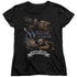 MAGIC THE GATHERING/FOUR PACK RETRO - S/S WOMENS TEE - BLACK