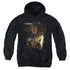 MAGIC THE GATHERING/VRASKA QUEEN OF GOLGARI - YOUTH PULLOVER HOODIE - BLACK