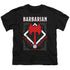 DUNGEONS AND DRAGONS/BARBARIAN - S/S YOUTH 18/1 - BLACK