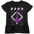 DUNGEONS AND DRAGONS/BARD - S/S WOMENS TEE - BLACK
