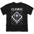 DUNGEONS AND DRAGONS/CLERIC - S/S YOUTH 18/1 - BLACK