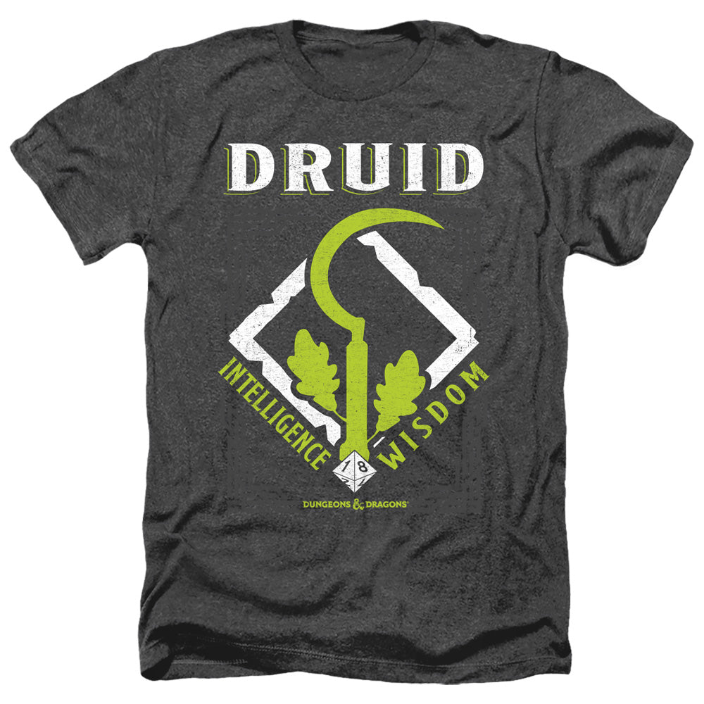 DUNGEONS AND DRAGONS/DRUID - ADULT HEATHER - BLACK