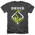 DUNGEONS AND DRAGONS/DRUID - ADULT HEATHER - BLACK