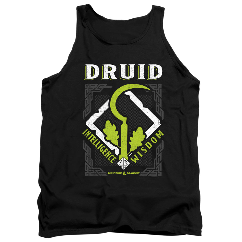 DUNGEONS AND DRAGONS/DRUID - ADULT TANK - BLACK
