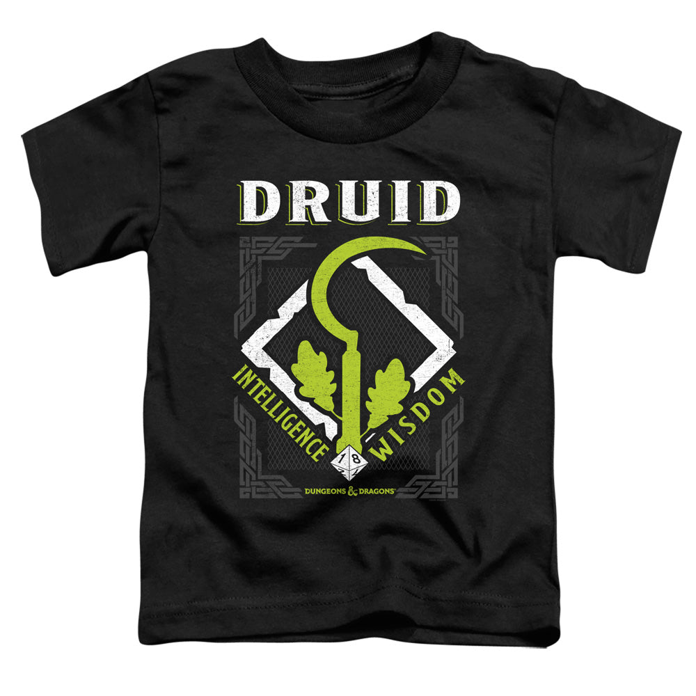 DUNGEONS AND DRAGONS/DRUID - S/S TODDLER TEE - BLACK