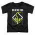DUNGEONS AND DRAGONS/DRUID - S/S TODDLER TEE - BLACK