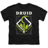 DUNGEONS AND DRAGONS/DRUID - S/S YOUTH 18/1 - BLACK