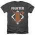 DUNGEONS AND DRAGONS/FIGHTER - ADULT HEATHER - BLACK