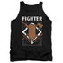 DUNGEONS AND DRAGONS/FIGHTER - ADULT TANK - BLACK