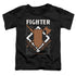 DUNGEONS AND DRAGONS/FIGHTER - S/S TODDLER TEE - BLACK